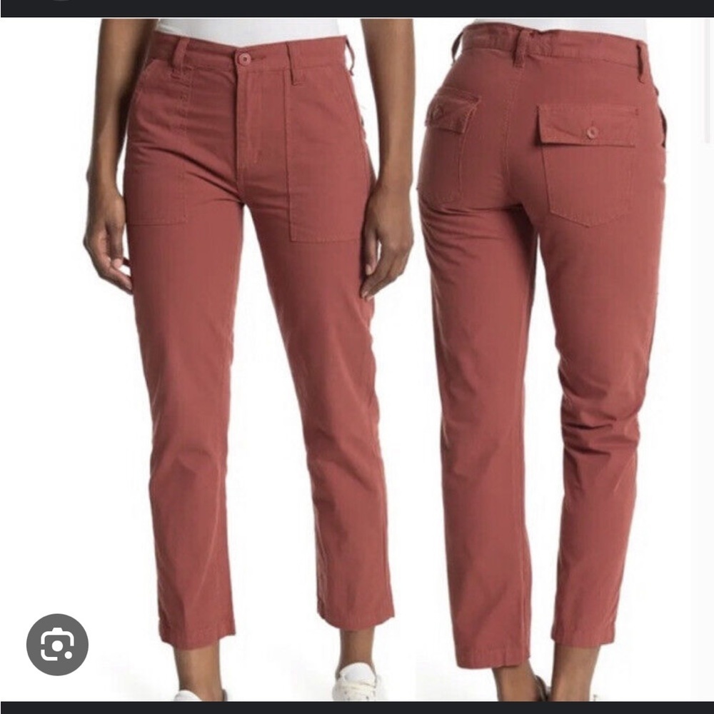 Joes Jeans Ankle High Rise Straight Crop Utility Cargo Pants. Size‎ 26x27